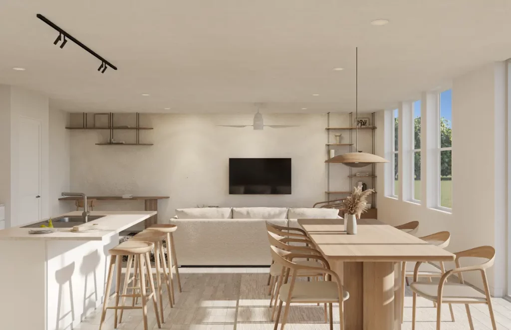 4 bedroom 2 bath home in Ocala - Cremello Model - Dining Room Plan