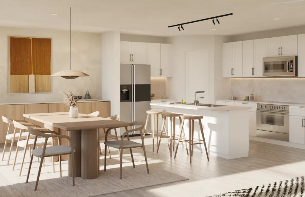 4 bedroom 2 bath home in Ocala - Cremello Model - Kitchen And Dining Room Plan