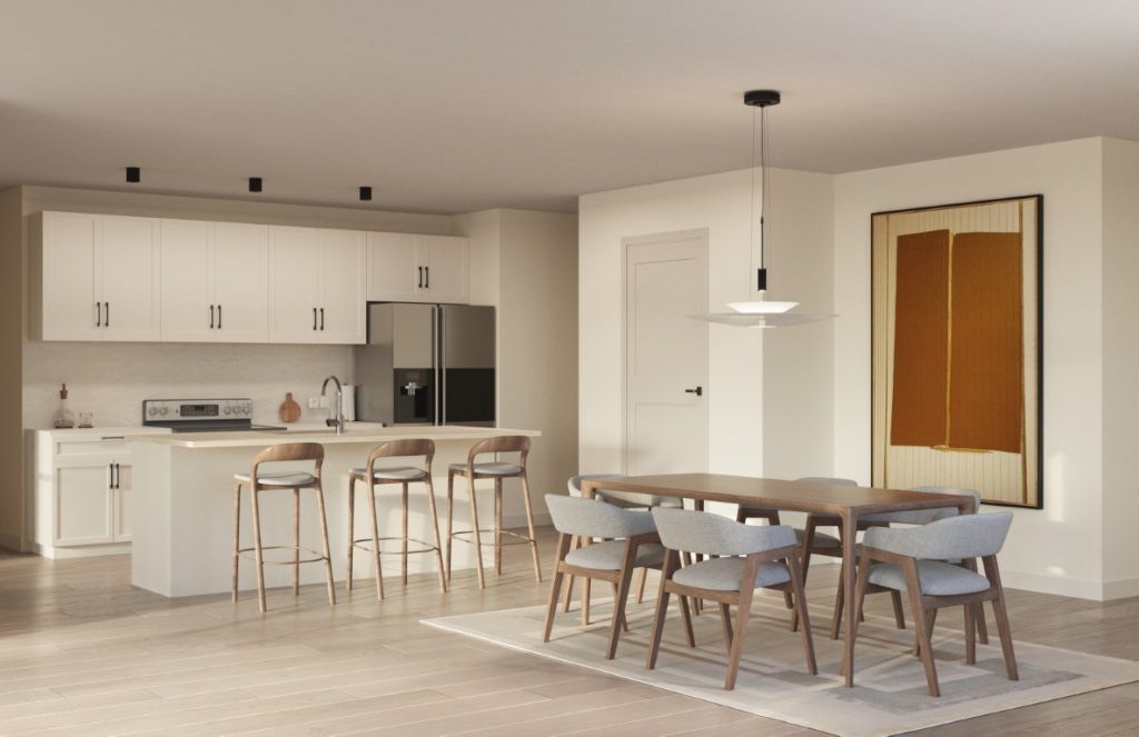 4/3 home in Ocala - Palomino Model - Kitchen & Dining Room Plans