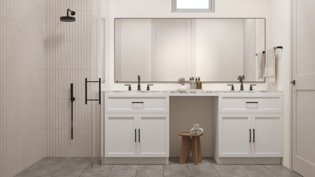 Chestnut Transitional Model - 3/2 home in Ocala - Master Bathroom