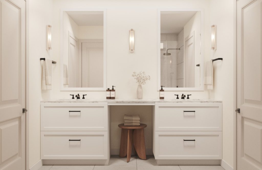 3 bedroom 2 bath home in Ocala - Sabino Model - Master Bathroom Plan